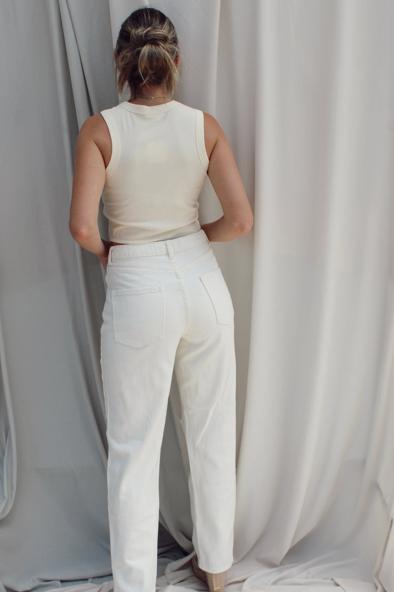 PAOLA RIBBED TEE