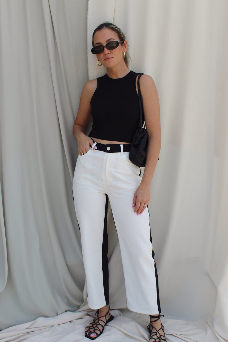 PAOLA RIBBED TEE