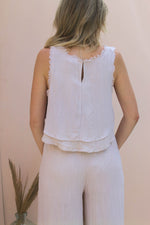 PAXTON LILAC TOP