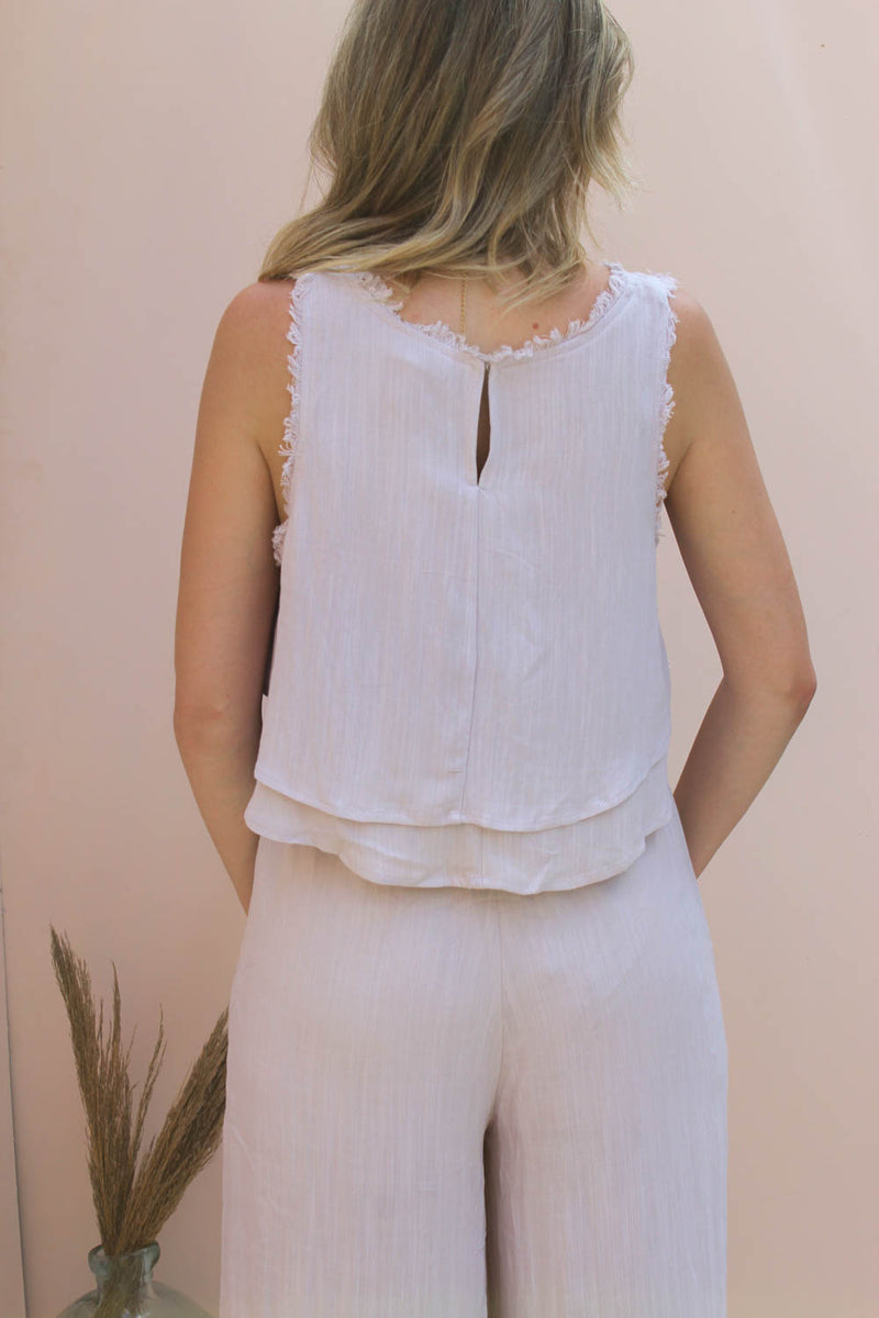 PAXTON LILAC TOP