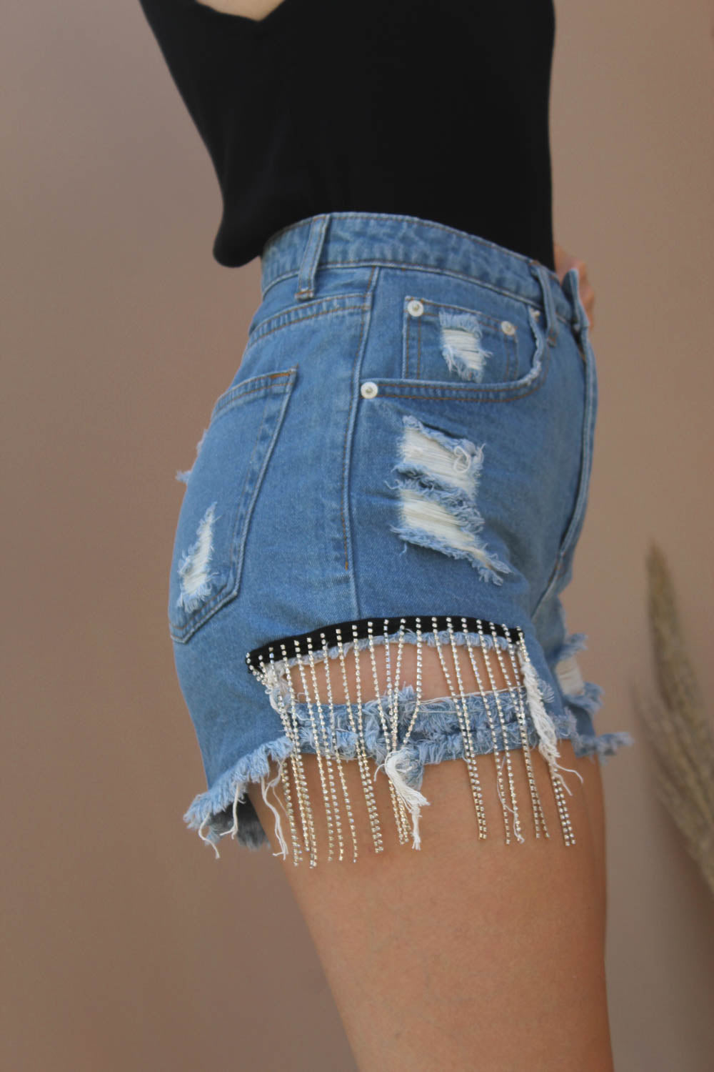 PHOENIX DENIM SHORTS