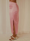 FLORENCE MAXI SKIRT BABY PINK