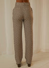 SET THE TONE SUIT PANTS CHECKER