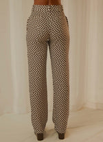 SET THE TONE SUIT PANTS CHECKER