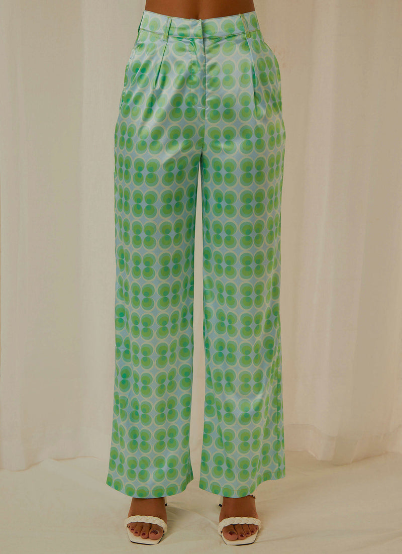 PAST TREASURE PANTS SEAFOAM