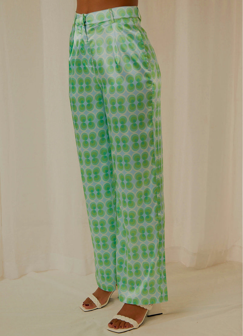 PAST TREASURE PANTS SEAFOAM