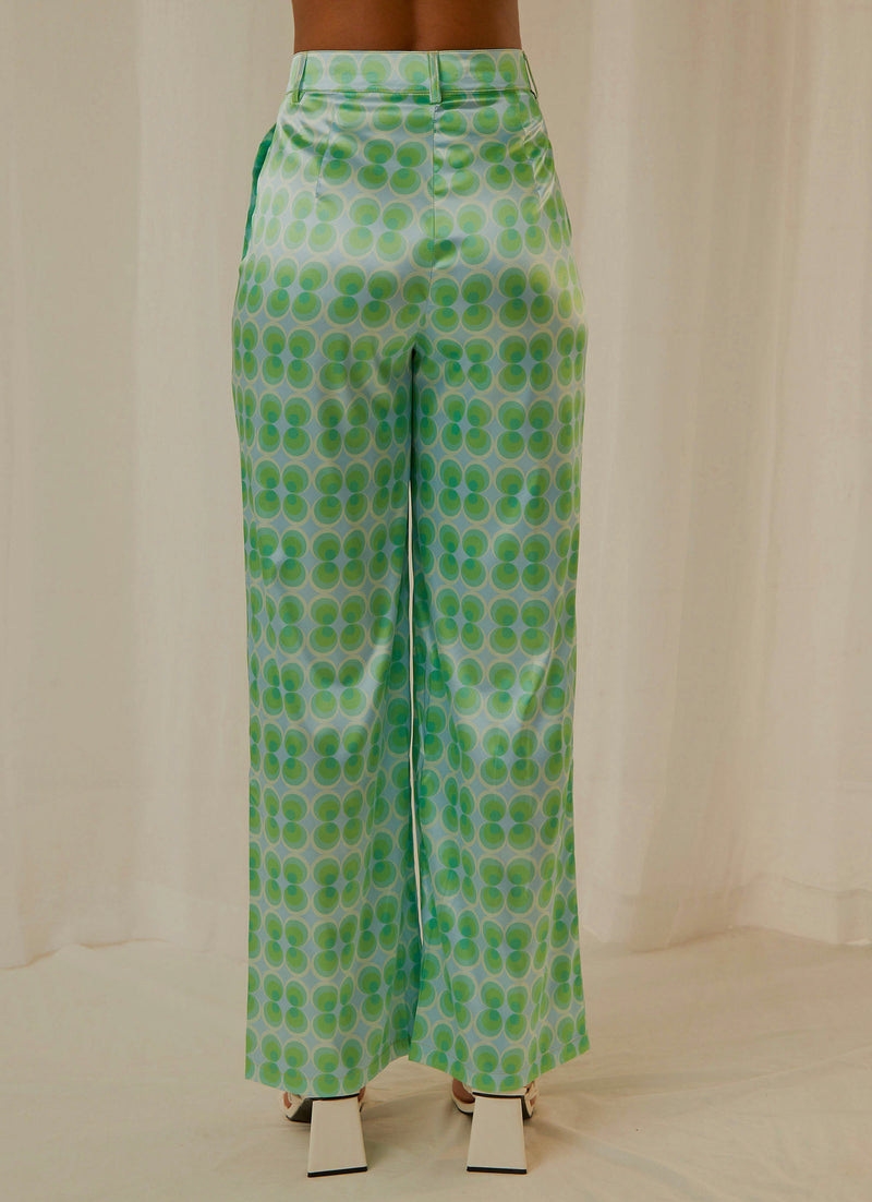 PAST TREASURE PANTS SEAFOAM