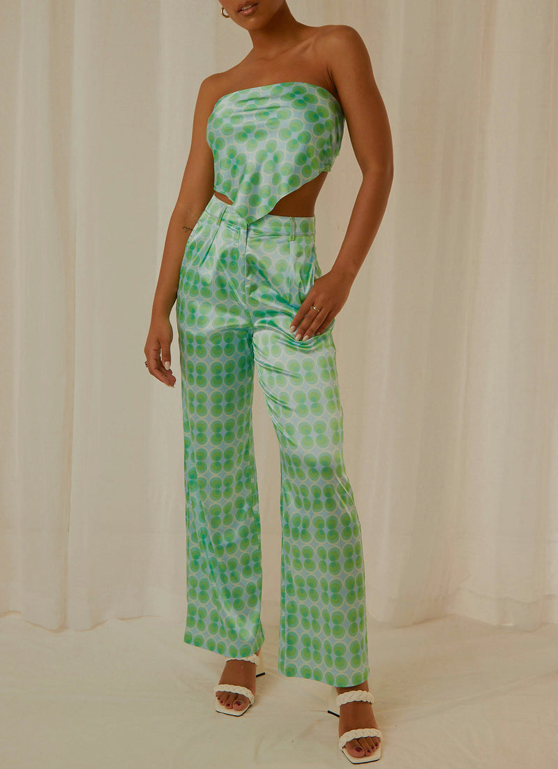 PAST TREASURE PANTS SEAFOAM