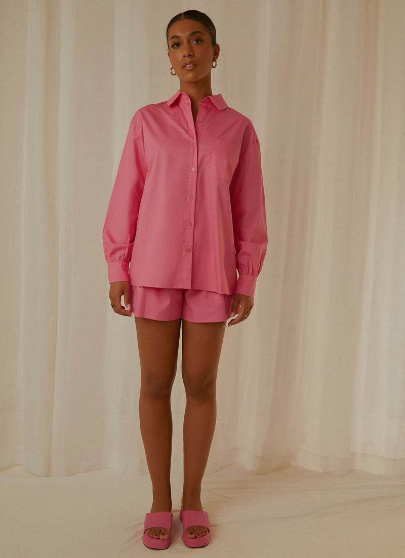 DAYDREAMS SHIRT MAGENTA