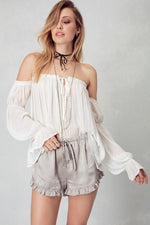 ALTAIR METALLIC SHORTS