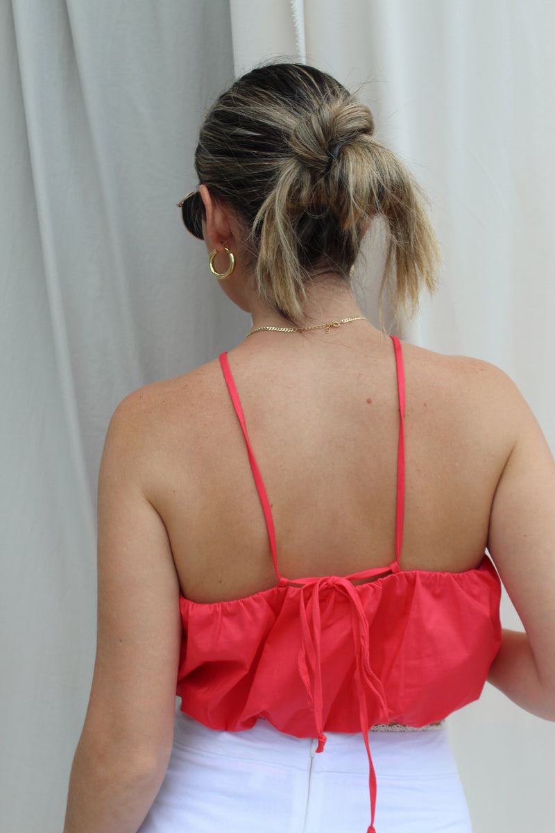 REZI BUBBLE CROP TOP