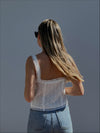 SARDINIA LACE UP TOP