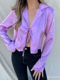 LOUELLA LILAC TOP