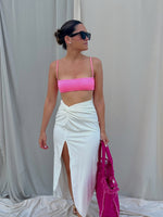NOMI KNOT MIDI SKIRT