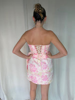 LANE CORSET MINI DRESS