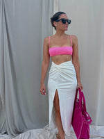 NOMI KNOT MIDI SKIRT