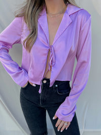 LOUELLA TOP LILAC