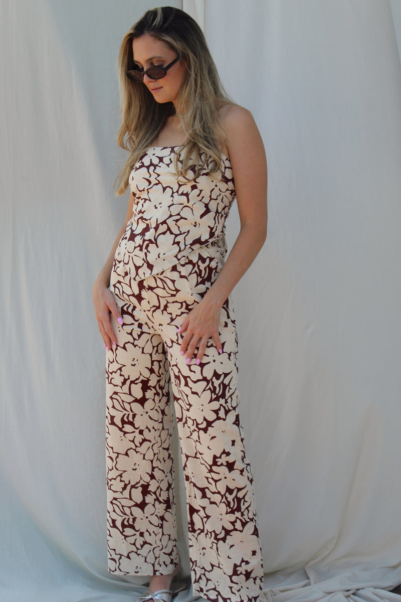 KARLA LINEN PANT SET