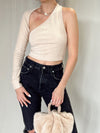 GENE ONE SHOULDER TOP