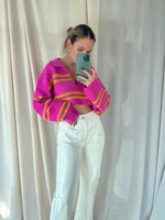 RAINE SWEATER TOP PINK
