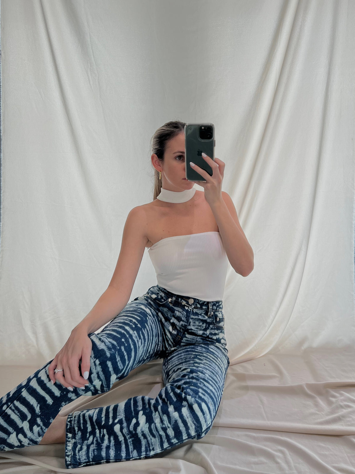 CORA DENIM PANTS