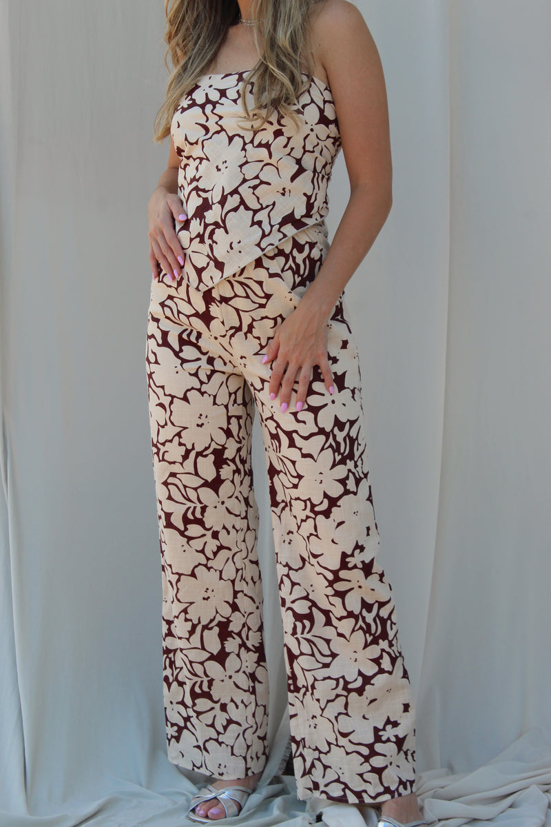 KARLA LINEN PANT SET