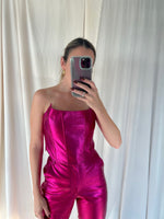 MATILDA VEGAN LEATHER TOP