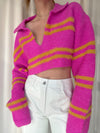 RAINE SWEATER TOP PINK