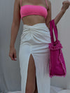 NOMI KNOT MIDI SKIRT