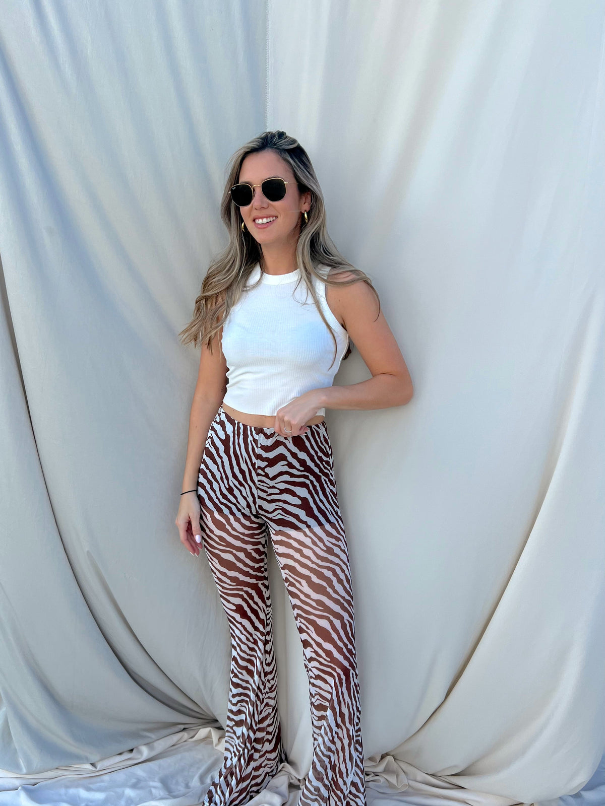 MABEL ZEBRA PANTS