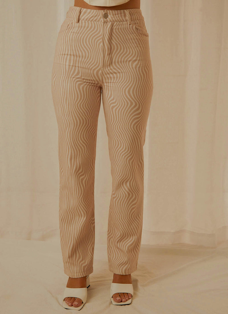 ELECTRIC AVENUE PANTS NEUTRAL WAVE