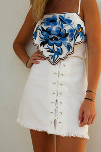 BRONTE WHITE SKIRT