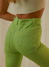 ELECTRIC AVENUE PANTS LIME WAVE
