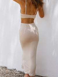 EATON BEIGE DRESS