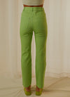 ELECTRIC AVENUE PANTS LIME WAVE
