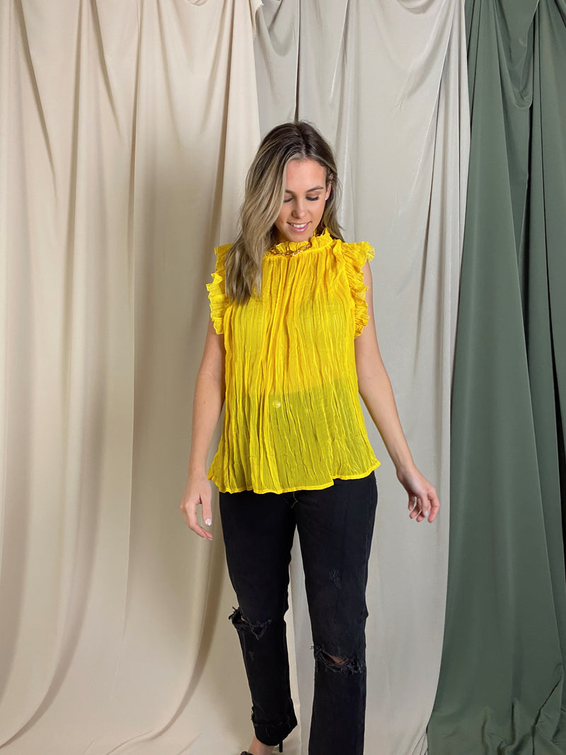 MYA YELLOW TOP