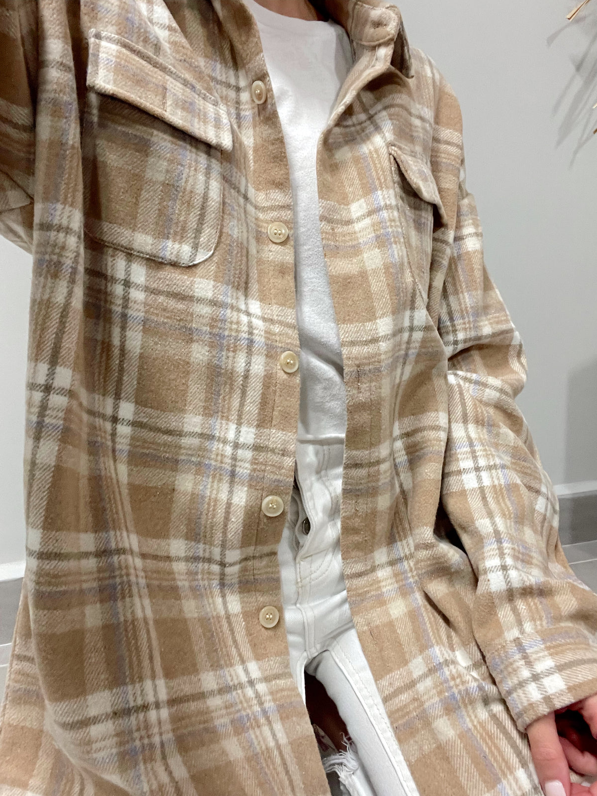 BERNIE OVERSIZED FLANNEL