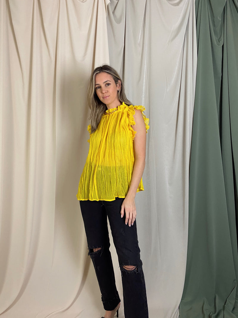 MYA YELLOW TOP