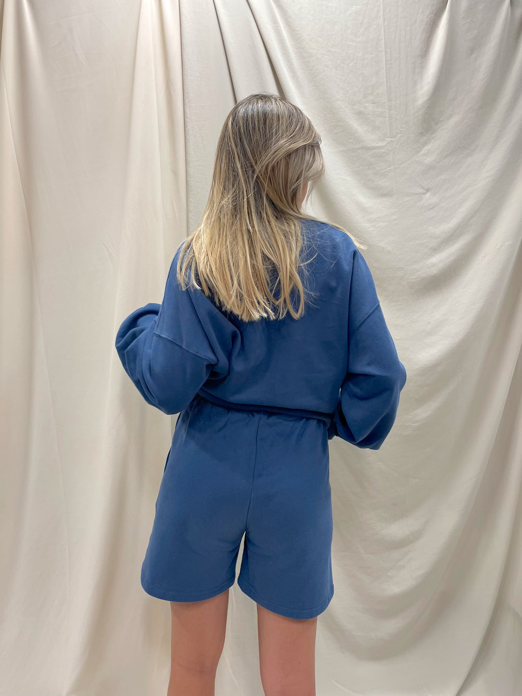 EVAN NAVY SWEAT SET