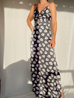 PEATY BLACK IVORY DRESS