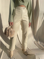 ALASKA BONE LEATHER PANTS