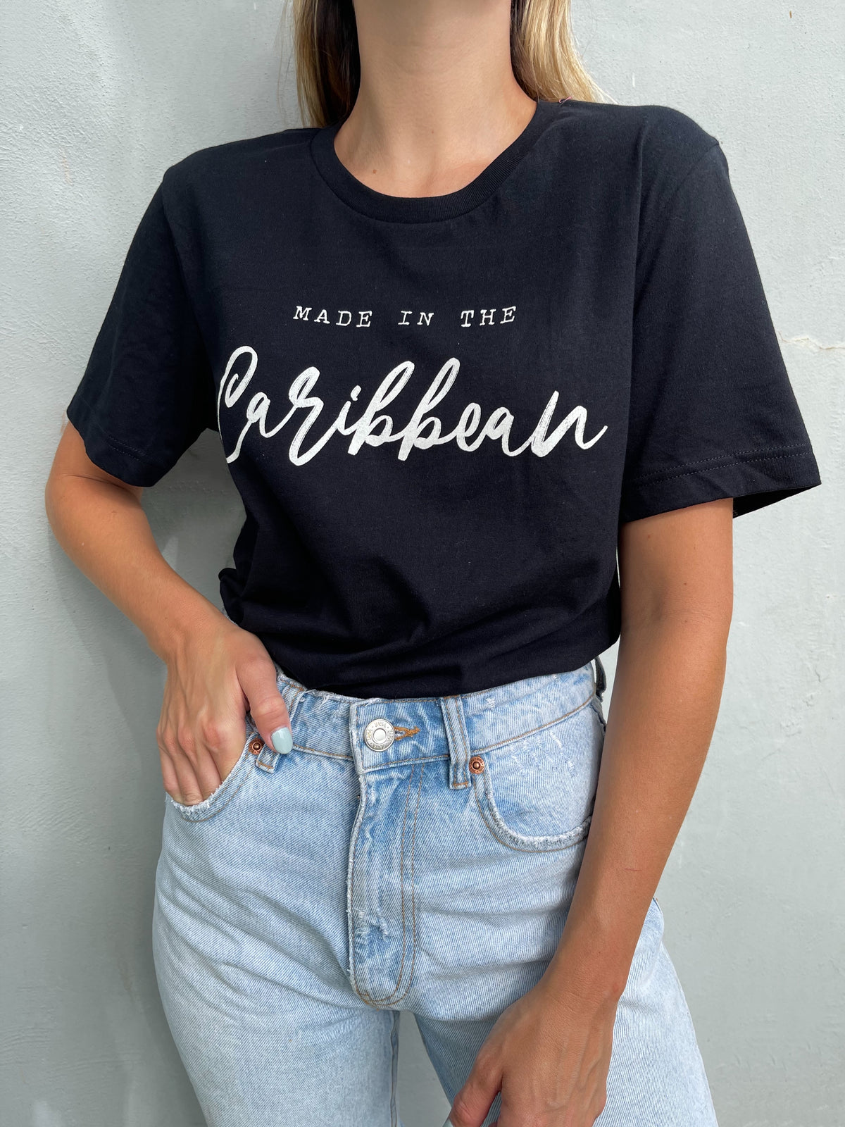 CARIBBEAN BLACK TEE