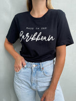 CARIBBEAN BLACK TEE