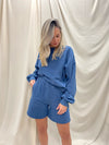 EVAN NAVY SWEAT SET
