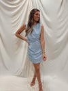 MARCA LIGHT BLUE DRESS
