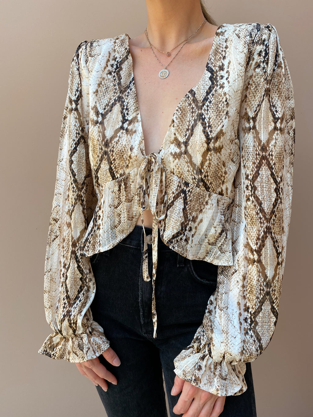 JESS SNAKE TOP