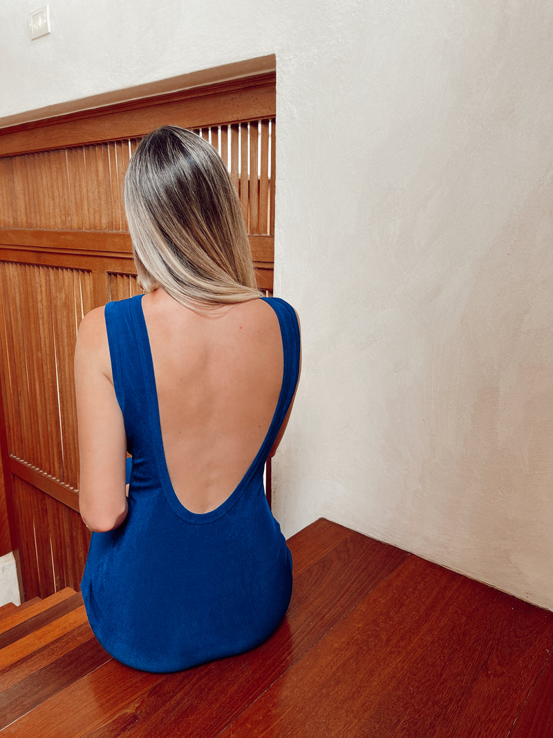 NIMU COBALT MAXI DRESS