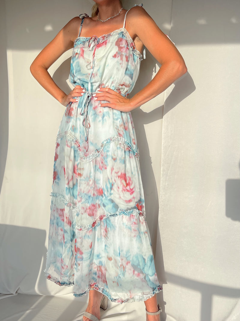 DALEY FLORAL MAXI DRESS