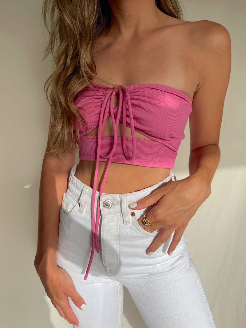 MONET HOT PINK TOP