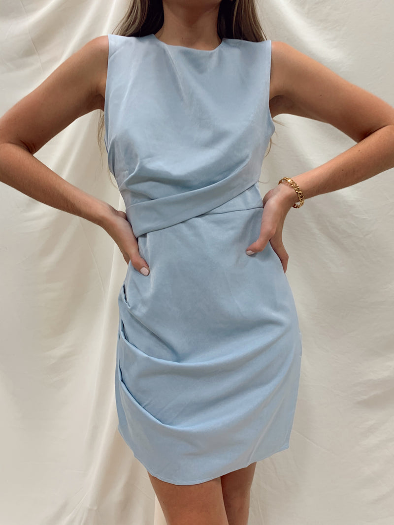MARCA LIGHT BLUE DRESS